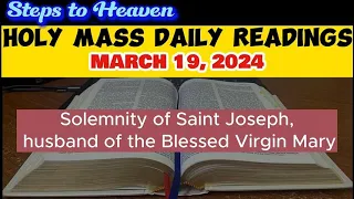 HOLY MASS DAILY READINGS | TUESDAY, MARCH 19, 2024