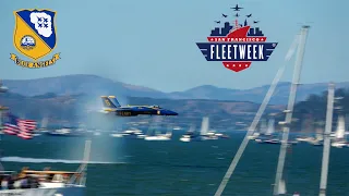 [4K] 2021 U.S. Navy Blue Angels : San Francisco Fleet Week (Saturday Demo) Comms Included!