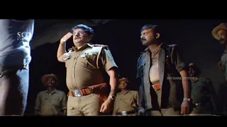 Police Officer Salutes Kiccha Sudeep In Jail After Seeing His Face | Hubli Kannada Movie Scene