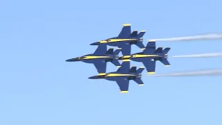 Blue Angels soar over San Francisco bay-WATCH LIVE