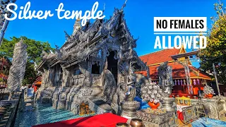 [4k] The most beautiful temple in Chaing Mai| Wat Sri Suphan - Silver Temple | Chaing Mai | Thailand