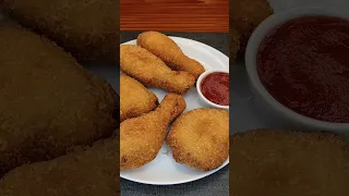 ¡Pocas personas conocen esta receta! El secreto para un pollo frito crujiente😋😱#viral #shorts