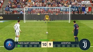 PES 2019 | PSG vs JUVENTUS | Penalty Shootout | Ronaldo vs Neymar Jr | Gameplay PC