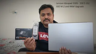 Lenovo Ideapad 330S - 330 S 151 SSD M.2 and RAM Upgrade
