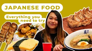 20 Japanese food you must try in Tokyo: Ultimate guide to what to eat in Japan!