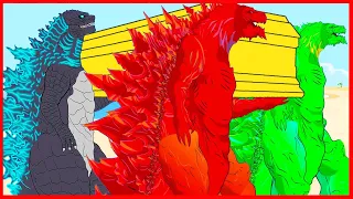 EVOLUTION of GODZILLA vs SHIN GODZILLA 2023 - Coffin Dance Meme Cover