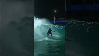 Surfing front flip under the moon #surfing #shorts