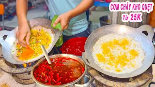 Cơm Cháy Kho Quẹt vỉa hè từ 25K | Cách làm nồi kho quẹt cực hay