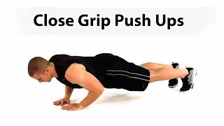 How to Do a Close Grip Push-Up | FITVIT