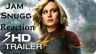 CAPTAIN MARVEL Official Trailer #1 JamSnugg Reaction