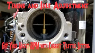 Outboard Timing and Idle Setting for Dummies