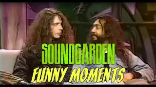 The Sardonic Charm of SOUNDGARDEN | Chris Cornell | 90's Clip Compilation | Funny Moments