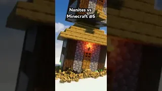 Nanites vs Minecraft #6, #shorts