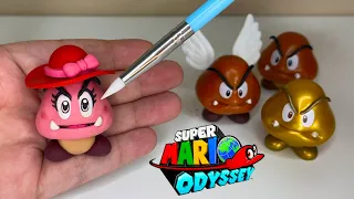 Making Goombette from Super Mario Odyssey! | Polymer Clay Tutorial