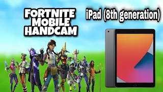 Fortnite Benchmark on iPad 8th generation (handcam) Low vs Medium Graphics (60fps)