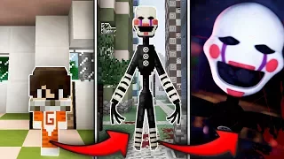 ¡ME CONVIERTO EN PUPPET 😱 TRAS SER MORDIDO | FIVE NIGHTS AT FREDDY´S REALISTA EN MINECRAFT MOD