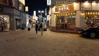 【Korea City Tour】 Cheonan - Downtown Area Walk