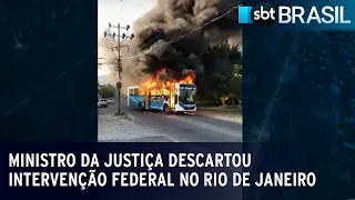 Governador do Rio classifica ataques a ônibus como terrorismo | SBT Brasil (24/10/23)