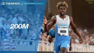 Noah Lyles breaks his own meeting record with 19.46 in Monaco 200m - Wanda Diamond League 2022