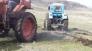 Т-40 без передка Против Т-25 и Т-16_Вот Это Схватка_