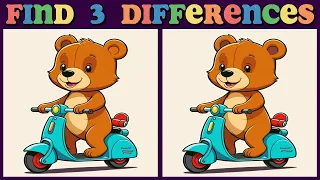 Spot the 3 differences🧩 Test your level of attention 🤔81