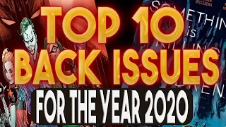 Best Comic Book Back Issues of 2020