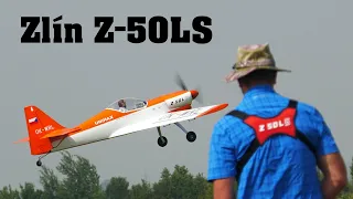 Zlin Z-50LS | giant scale RC airplane | 4K | Holesov 2022