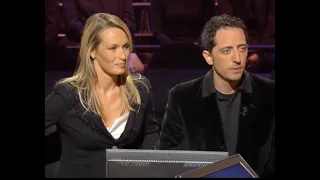 Qui veut gagner des millions ? Gad Elmaleh et Estelle Lefébure 11/05/2004