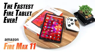 Fire Max 11 First Look! The Most Powerful Amazon Tablet Yet! Hands On Testing