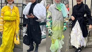 Paris fasgion week comme des garcons /Paris street style