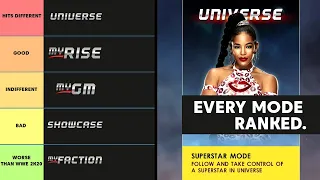 Ranking EVERY WWE 2K22 Mode From WORST To BEST!