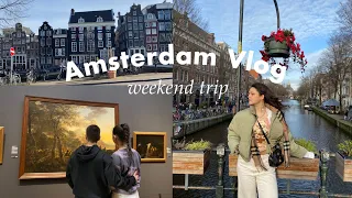 Amsterdam Vlog 2022 | food spots, vintage shopping & guide!