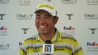 Hideki Matsuyama Sunday Interview Day 4 FedEx St Jude Championship © PGA Tour