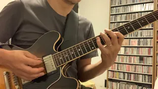 The Shadow of Your Smile (Playing Jazz Standard with Gibson ES335)