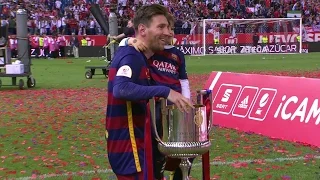 Lionel Messi vs Sevilla (Copa Del Rey Final 2016) HD 720p - English Commentary