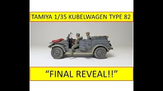 Tamiya 1/35 Kubelwagen Type 82 - "Full Build and Final Reveal" (2.8.21)