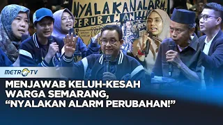 JAWAB NIES! Momen Warga Semarang 'Bombardir' Habis Gagasan Anies #DESAKANIES