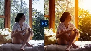 How to Create a Sun Flare Effect in Photoshop (Easy Tutorial)