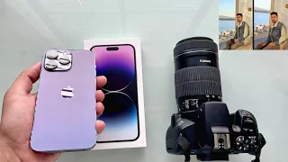 iPhone 14 vs DSLR Camera, Canon 200D Mark ii vs iPhone 14 Pro Max. Surprising Results !!!