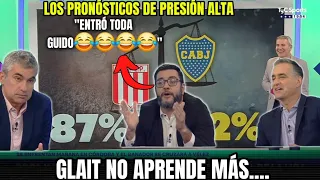 Glait no aprende más😂😂!!! Pronósticos de Presión Alta Boca vs Estudiantes!!!