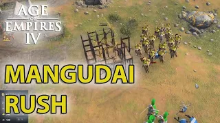 How to Mangudai Rush in Age of Empires 4 - Mongol Build Order