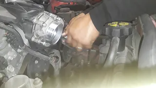 How to remove and clean throttle body, on 2010 to 2013 camaro, on rough idle