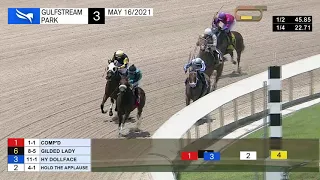 Gulfstream Park May 16, 2021 Race 3