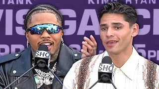 GERVONTA DAVIS VS RYAN GARCIA •  FULL LOS ANGELES PRESS CONFERENCE & FACE OFF VIDEO