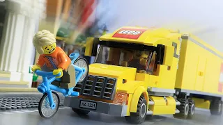 LEGO City Life | Lego Late for Work: Racing Against Time | Lego Stop Motion Animation