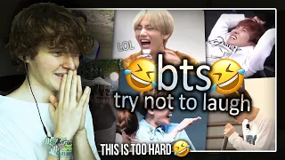 THIS IS TOO HARD! (BTS Try Not To Laugh Challenge | Reaction/Review)