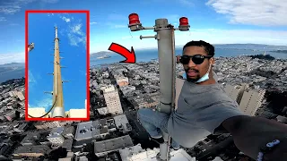 I CLIMBED A BROKEN SPIRE IN SAN FRANCISCO!!