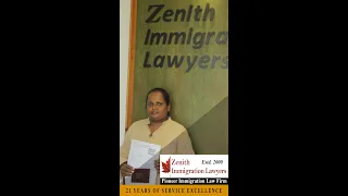 Migrated to Canada in November 2020 - Samudra Nanayakkara, Another Zenith Immigration Client