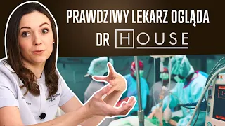 PRAWDZIWY LEKARZ ogląda DR HOUSE