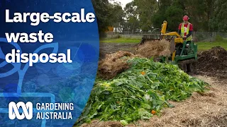 The market using sustainable recycling methods | Becoming self-sufficient | Gardening Australia